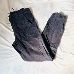 American Eagle jegging jogger dark grey long length